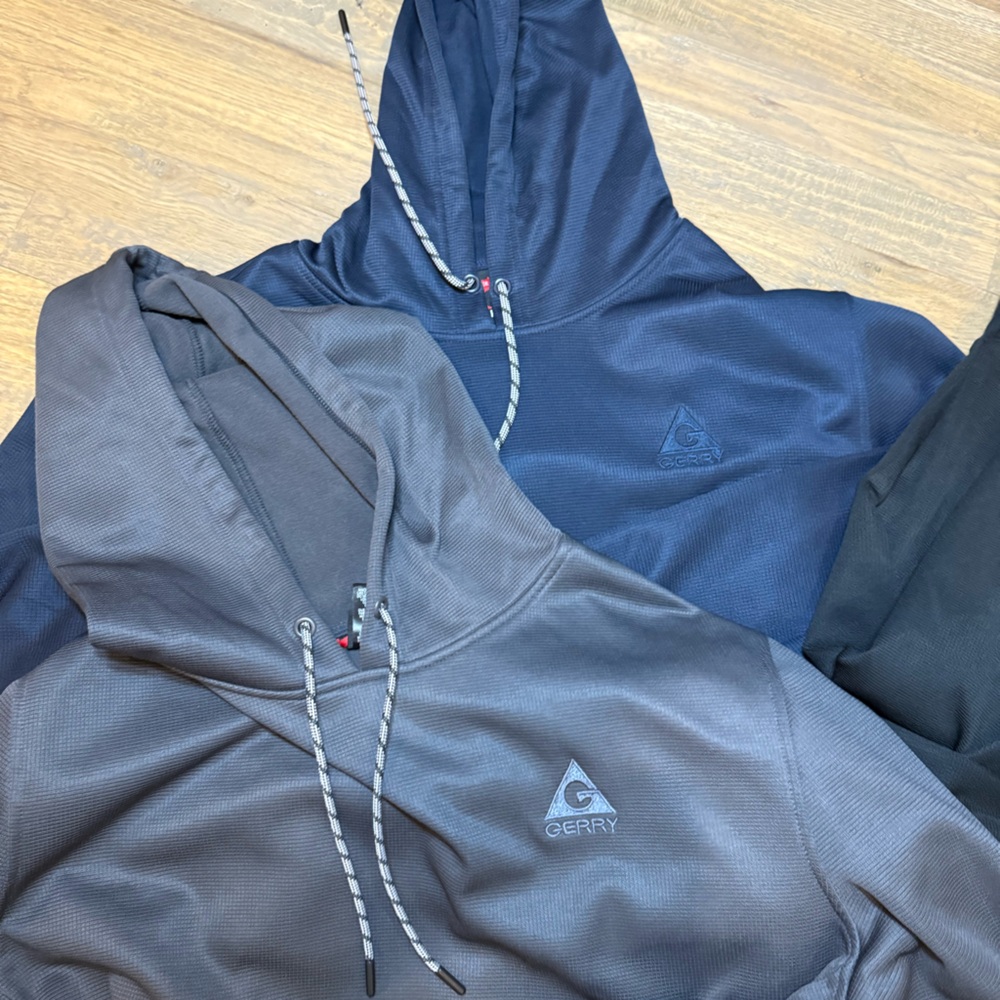 Lot of 5 XL Men’s Gerry Hoodies *Blue, Grey, 3 Black*